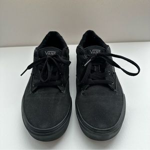 Vans all black